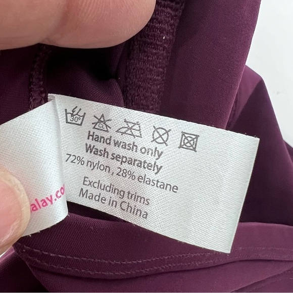 MISS MANDALAY LONDON Icon Ring Bikini Swimsuit | 38E top/Large Bottom - Picture 5 of 9